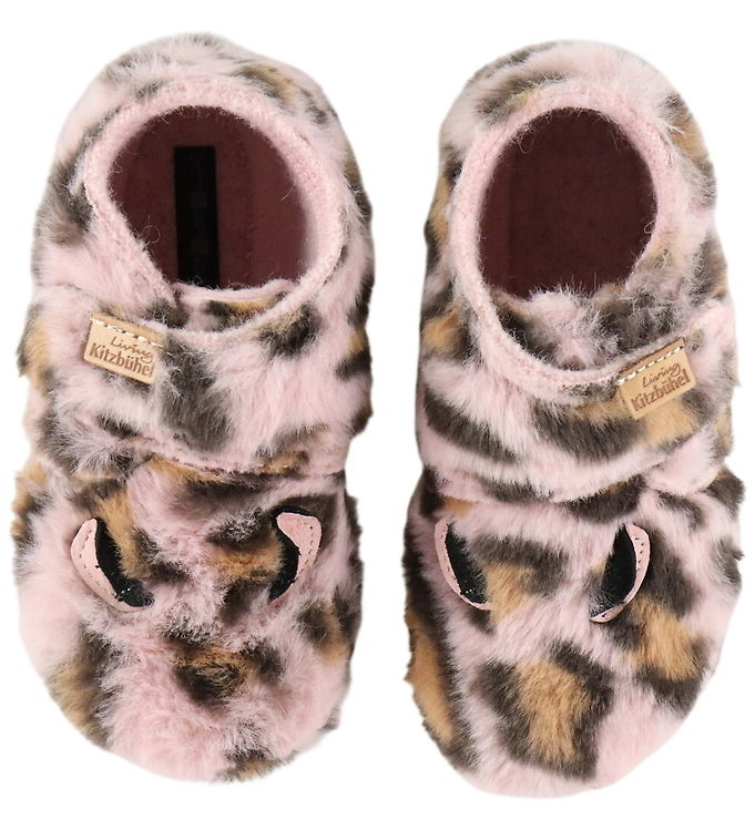 Living Kitzbühel Hjemmesko - Lotte Leopard - Rosa