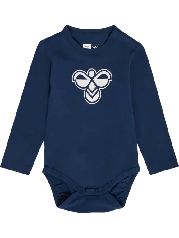 Logo Langærmet Body - Dress Blue - 68