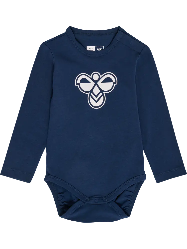 Logo Langærmet Body - Dress Blue - 68