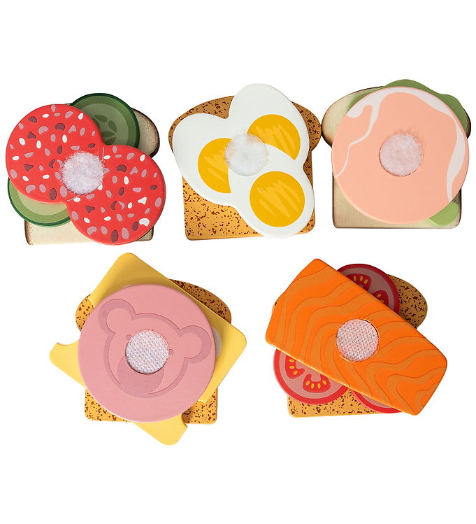 MaMaMeMo Legemad - Sandwich - Træ MaMaMeMo Legemad - Sandwich - Træ