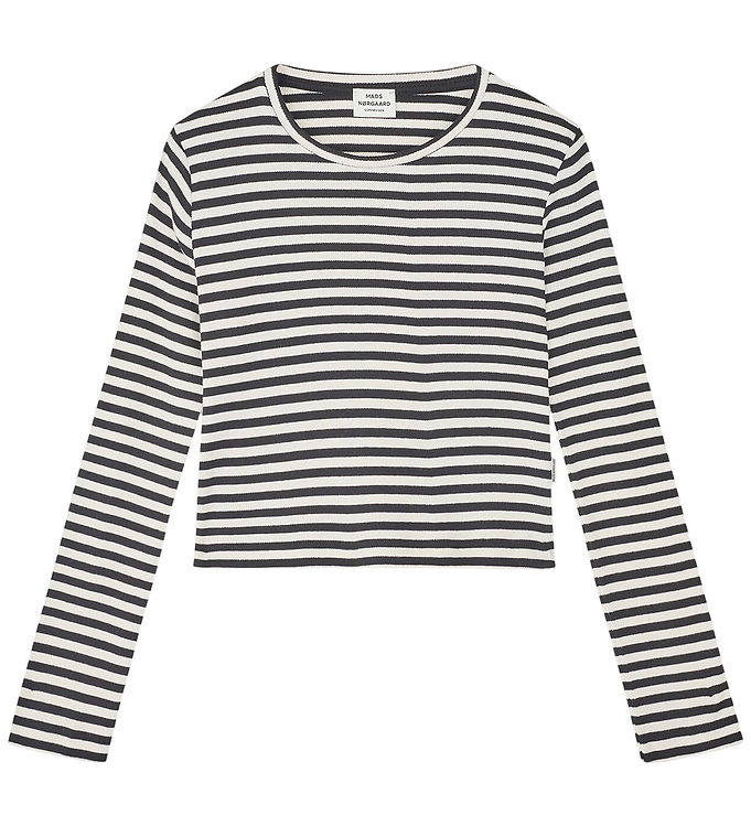 Mads Nørgaard Bluse - Tikka - Black/Vanilla Ice