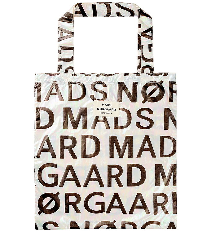 Mads Nørgaard Shopper - Sacky Metallic Atoma - Mother Of Pearl