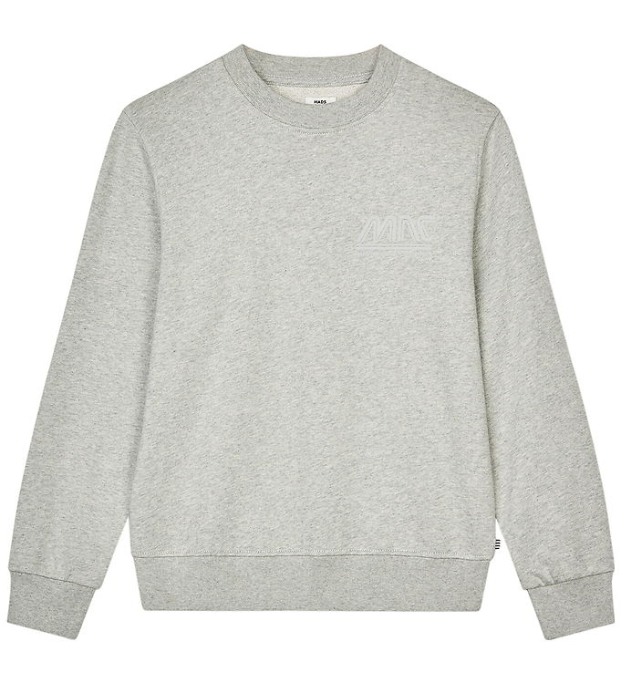 Mads Nørgaard Sweatshirt - Solo - Grey Melange