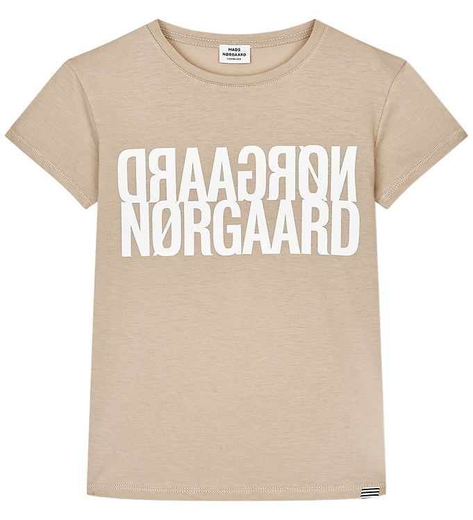Mads Nørgaard T-shirt - Tuvina - Plaza Taupe