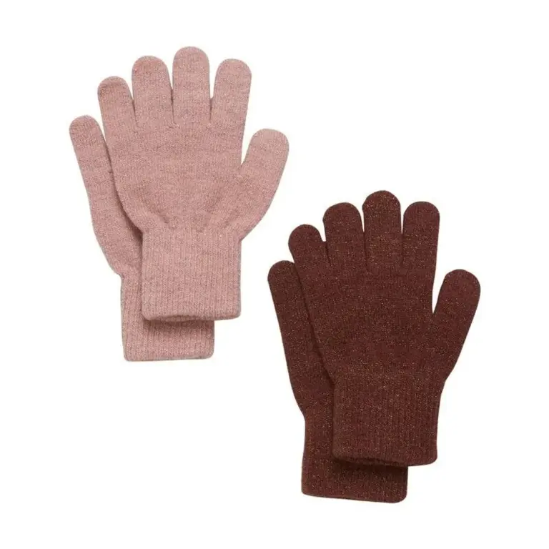Magic glitter handsker 2-pak - 645 - 3-6 år