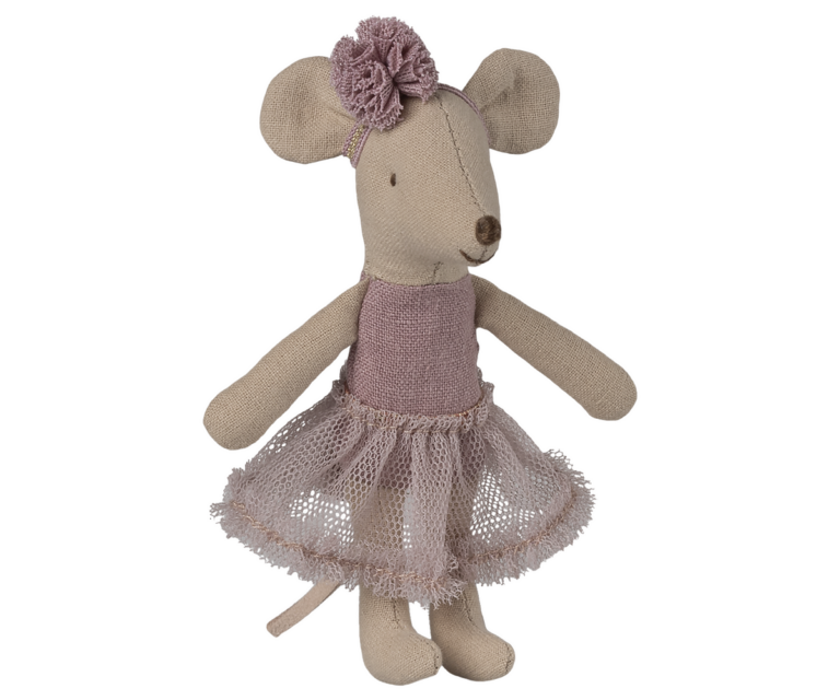Maileg Ballerina Mus, Lillesøster – Lilla