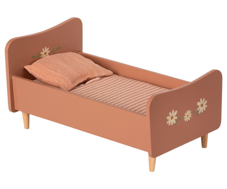 Maileg Træseng, Mini – Rosa