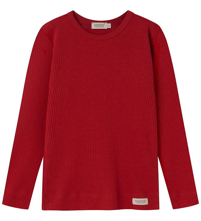 MarMar Bluse - Bomuld/Modal - Plain - Cherry MarMar Bluse - Bomuld/Modal - Plain - Cherry