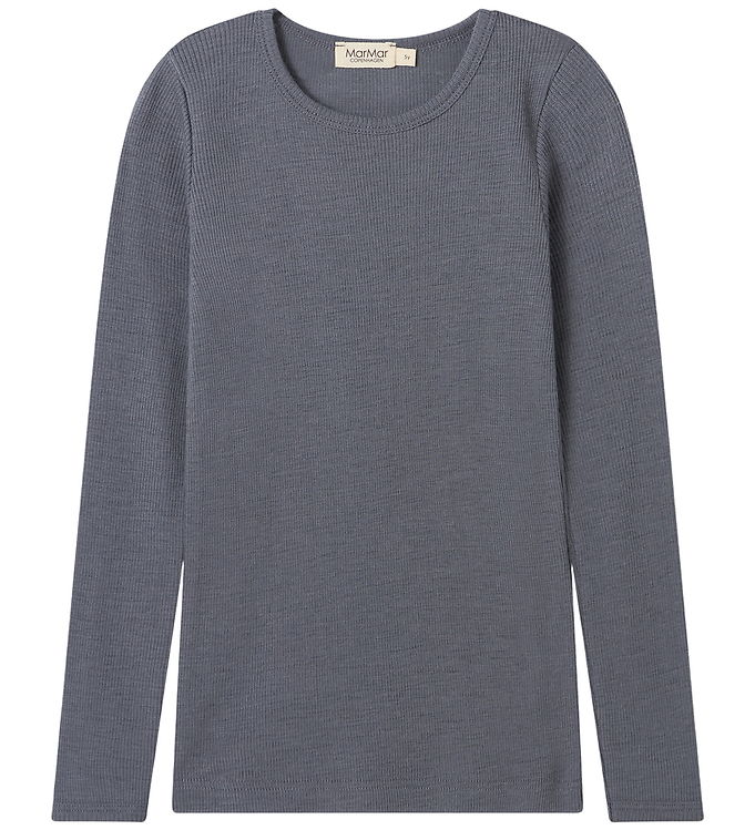 MarMar Bluse - Uld - Tamra - Rainstorm MarMar Bluse - Uld - Tamra - Rainstorm