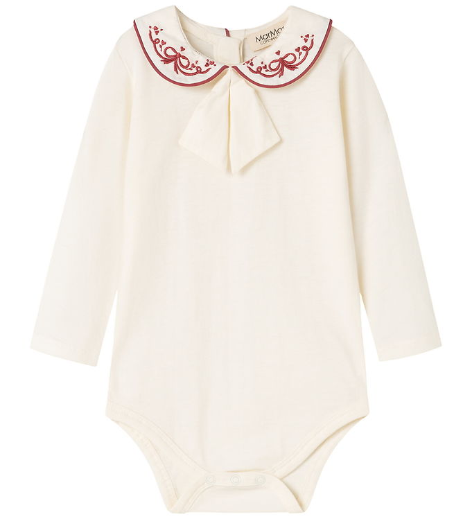 MarMar Body l/æ - Bomuld/Modal - Becki - Cherry Emb. MarMar Body l/æ - Bomuld/Modal - Becki - Cherry Emb.