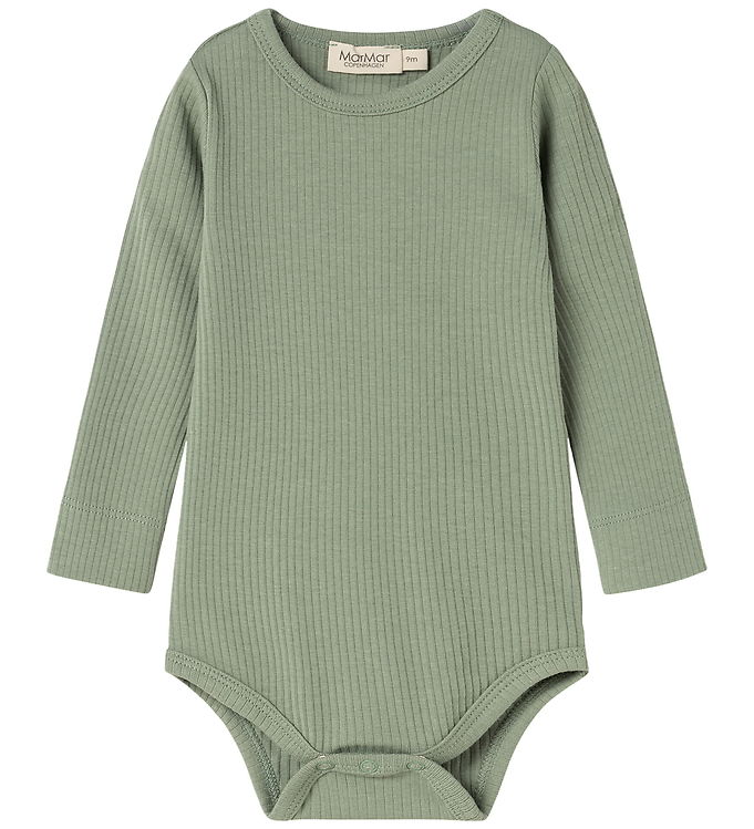 MarMar Body l/æ - Rib - Bomuld/Modal - Plain - Frosted Green MarMar Body l/æ - Rib - Bomuld/Modal - Plain - Frosted Green