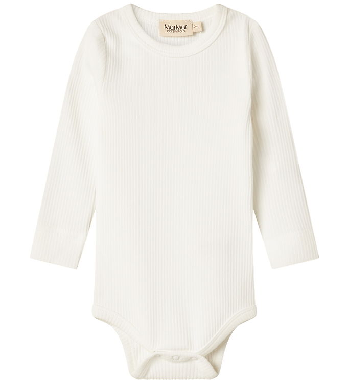 MarMar Body l/æ - Rib - Modal - Noos - Gentle White