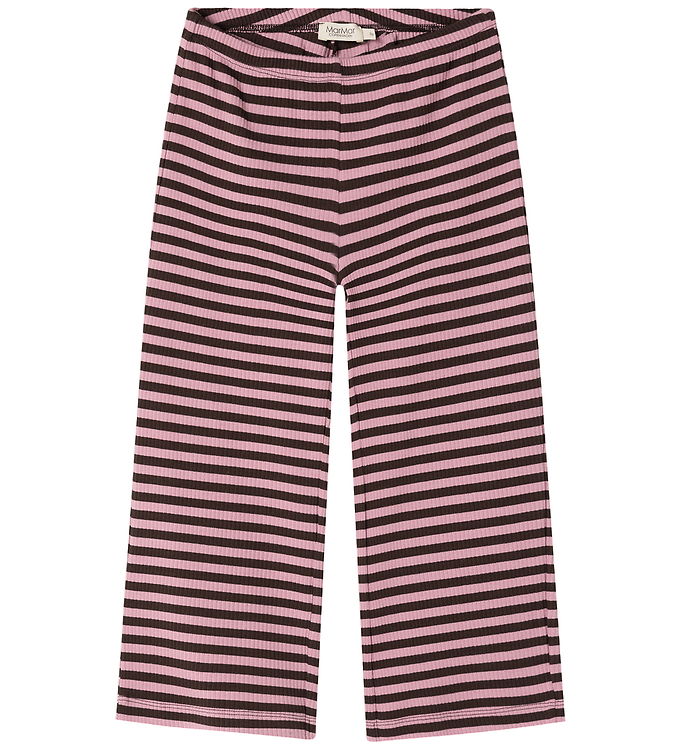 MarMar Bukser - Modal/Rib - Pansi - Heather Stripe MarMar Bukser - Modal/Rib - Pansi - Heather Stripe
