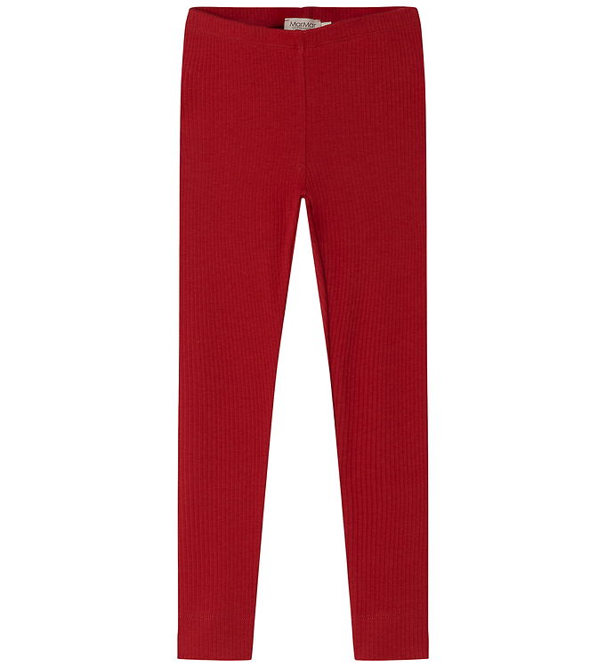 MarMar Bukser - Rib - Bomuld/Modal - Leg - Cherry
