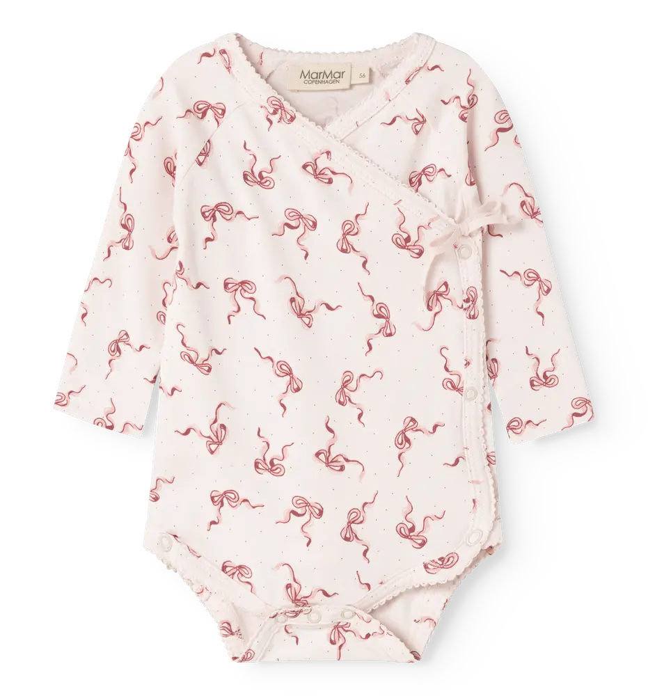 MarMar Copenhagen Belita Langærmet Body - Bows - 50 MarMar Copenhagen Belita Langærmet Body - Bows - 50