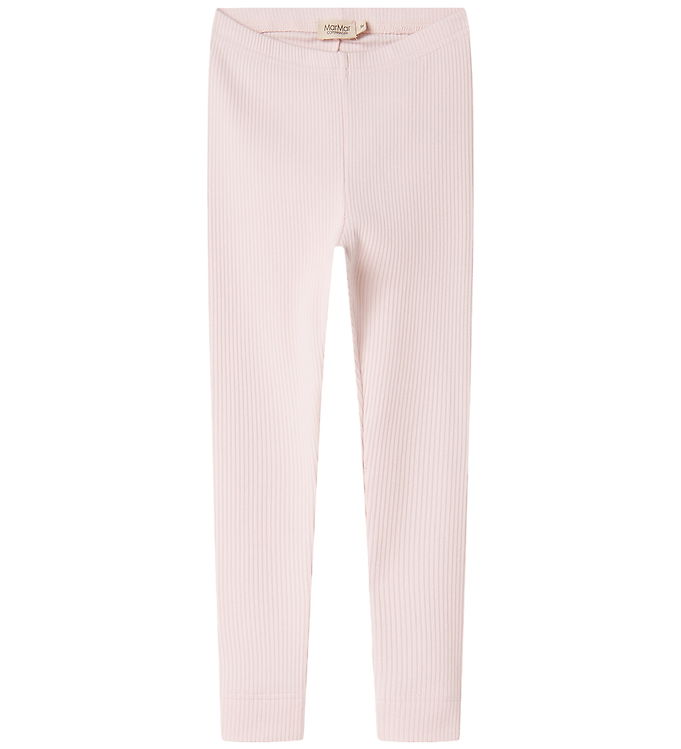 MarMar Leggings - Rib - Modal - Rosa MarMar Leggings - Rib - Modal - Rosa