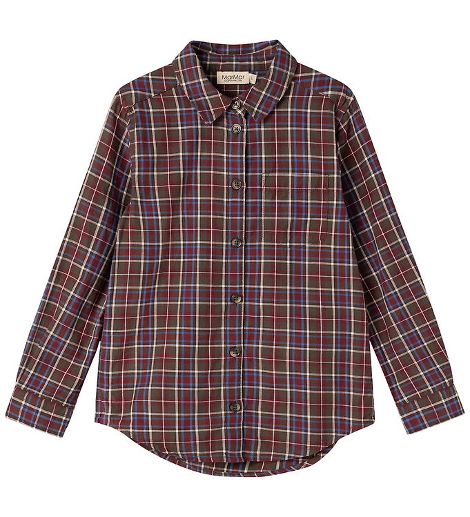 MarMar Skjorte - Tommy - Chocolate Check MarMar Skjorte - Tommy - Chocolate Check