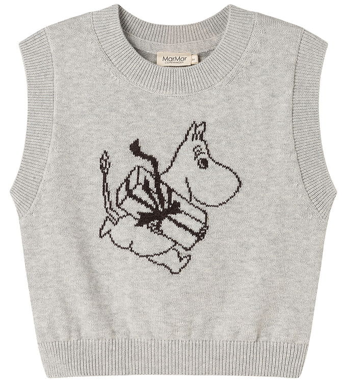 MarMar Vest - Uld - Strik - Tanja - Moomin Present
