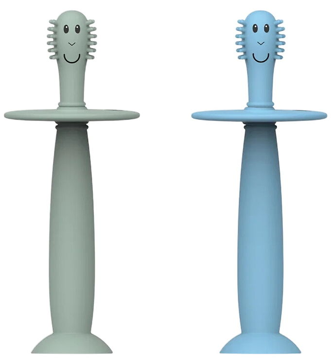 Matchstick Monkey - Tandbørster - 2-pak - Training - Silikone -