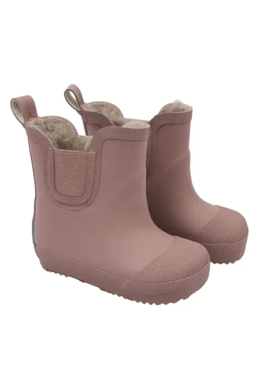 Mikk-Line Barefoot Vintergummistøvler Korte - Twilight Mauve - 20