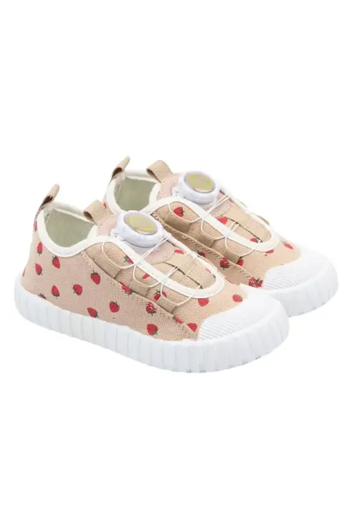 Mikk-Line Canvas Sneakers - Strawberry - 29