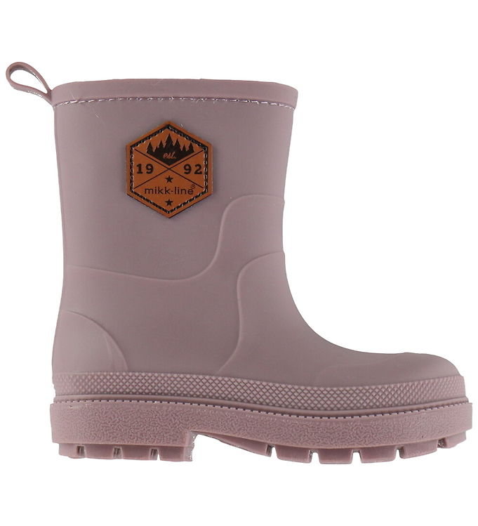 Mikk-Line Gummistøvler m. For - TPE - Twilight Mauve