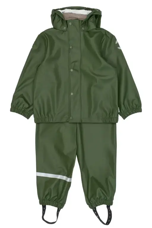 Mikk-Line Regntøj - Kombu Green - 98