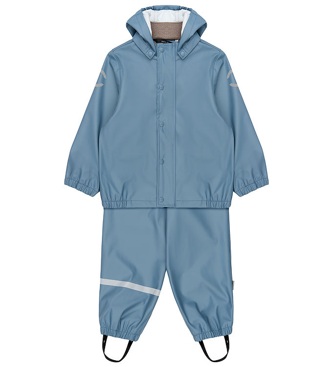 Mikk-Line Regntøj - PU - Recycled - Blue Mirage