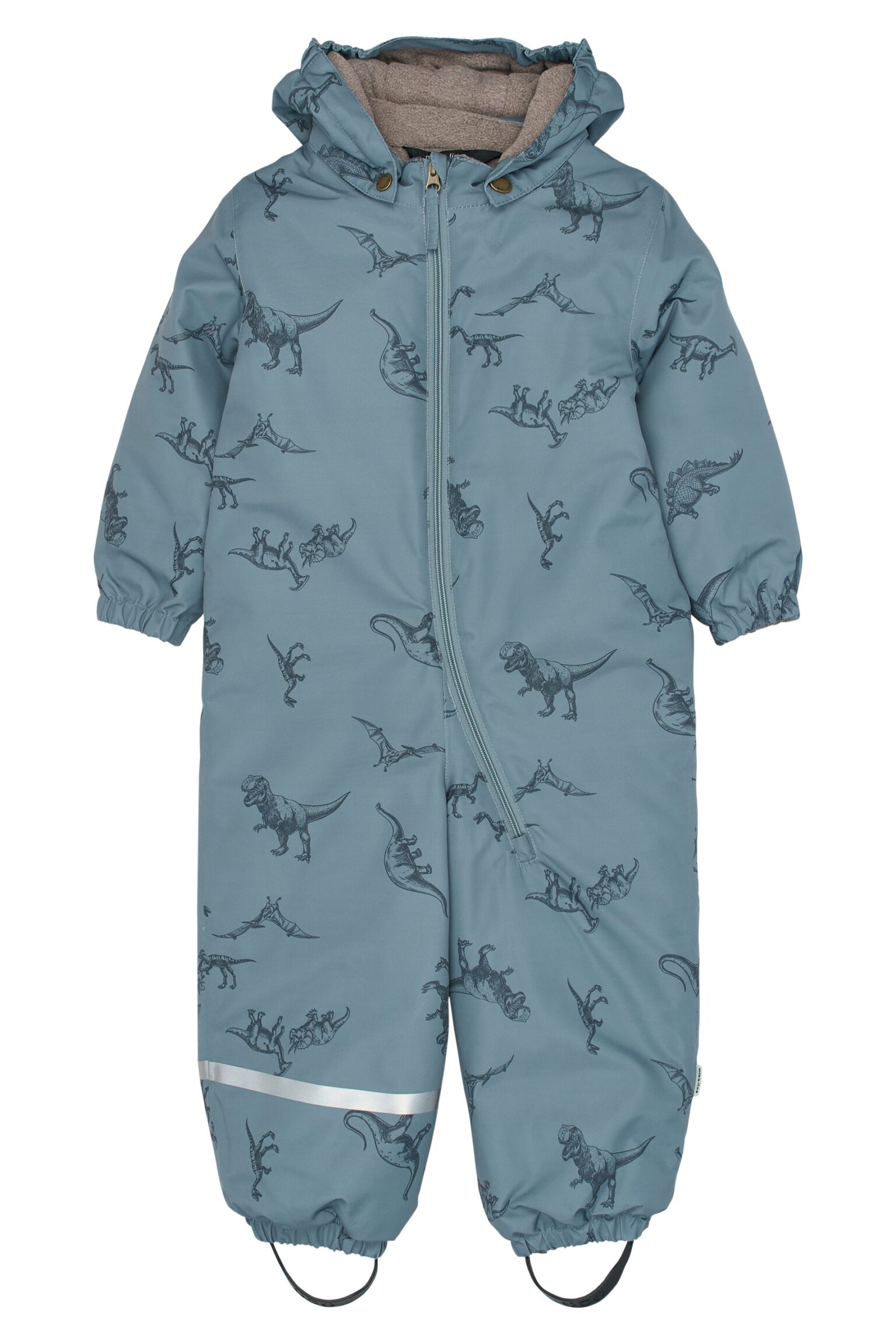 Mikk-Line Snow Suit - Dino Stroke AOP - 74 cm