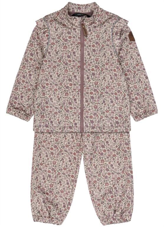 Mikk-Line Termotøj - Soft Thermal - Frill - Floral Sketch AOP