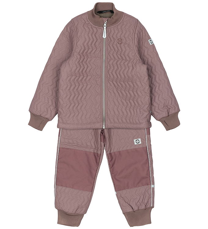Mikk-Line Termotøj m. Fleece - Duvet - Coated - Twilight Mauve