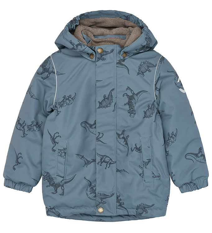 Mikk-Line Vinterjakke - Recycled - Dino Stroke AOP