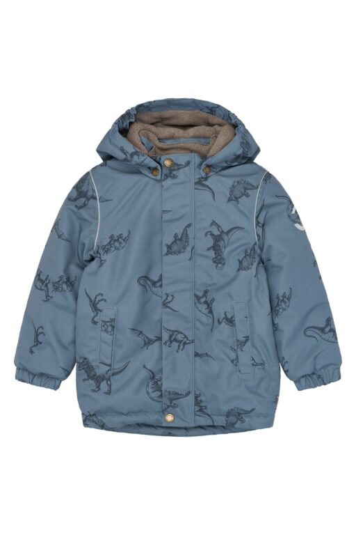 Mikk-Line Winter Jacket - Dino Stroke AOP - 80 cm
