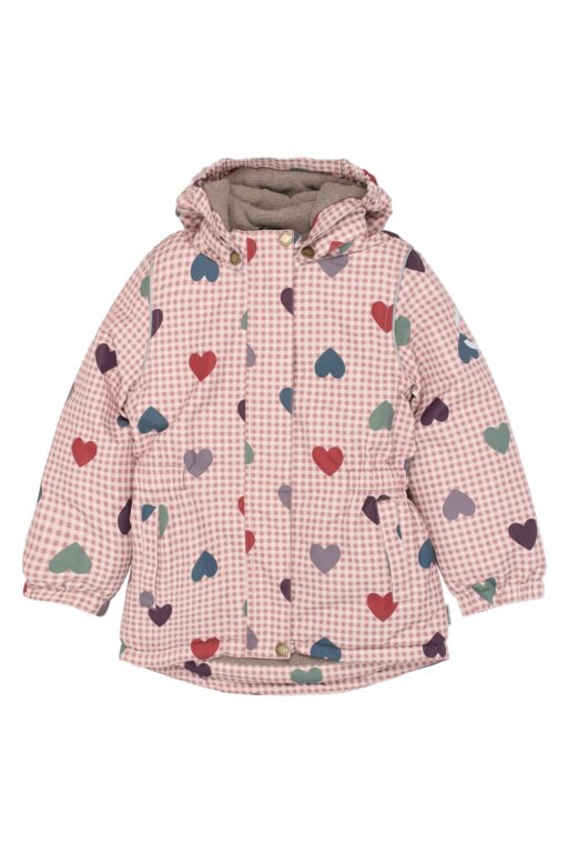 Mikk-Line Winter Jacket - Heart AOP - 80 cm