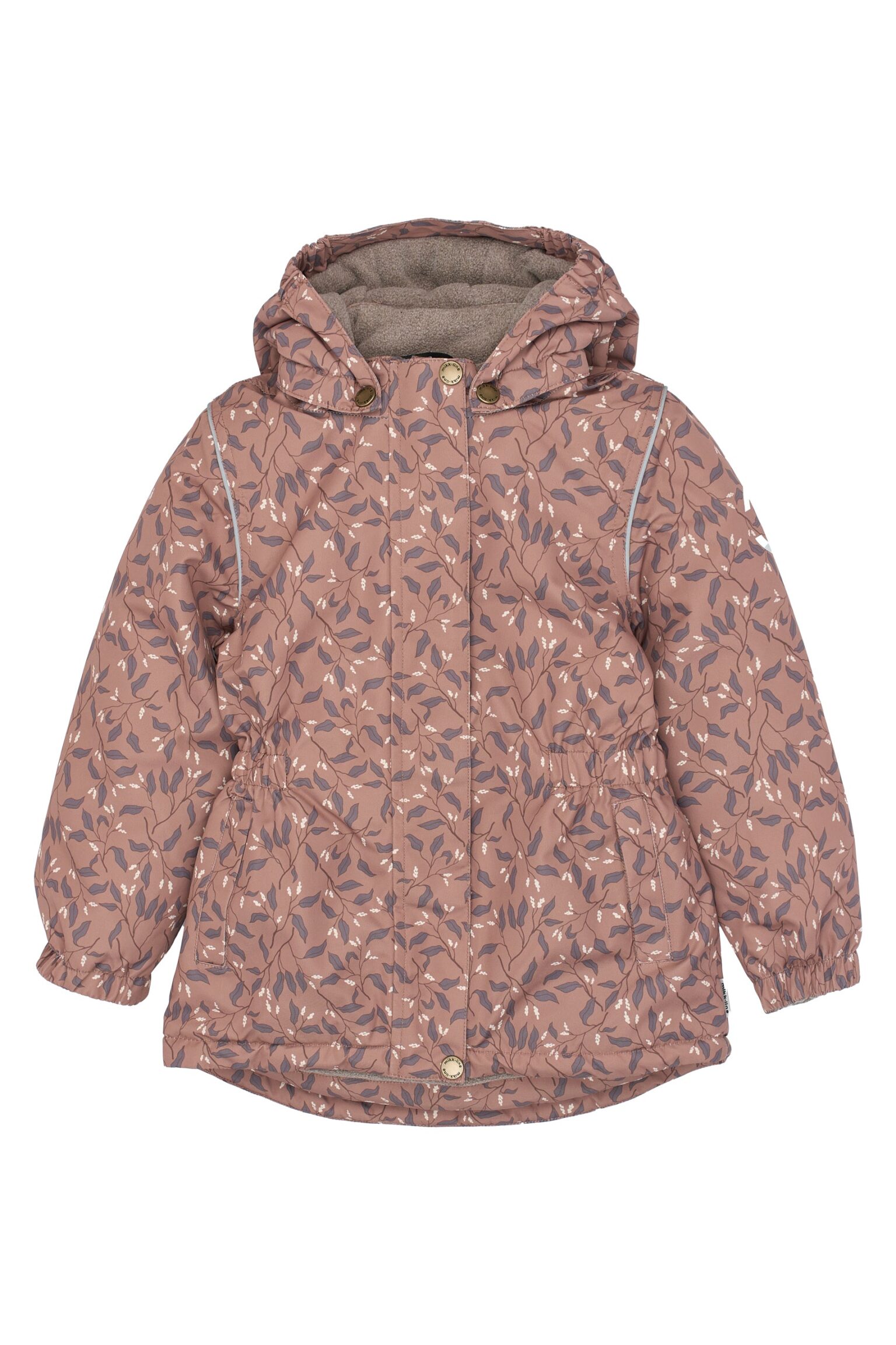 Mikk-Line Winter Jacket - Leaf AOP - 92 cm