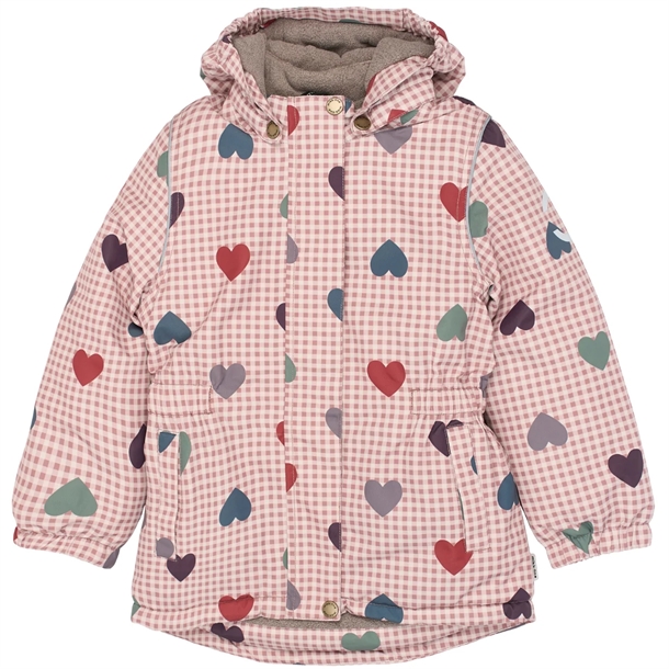 Mikk-line Vinterjakke - 20.000 mm - Heart AOP