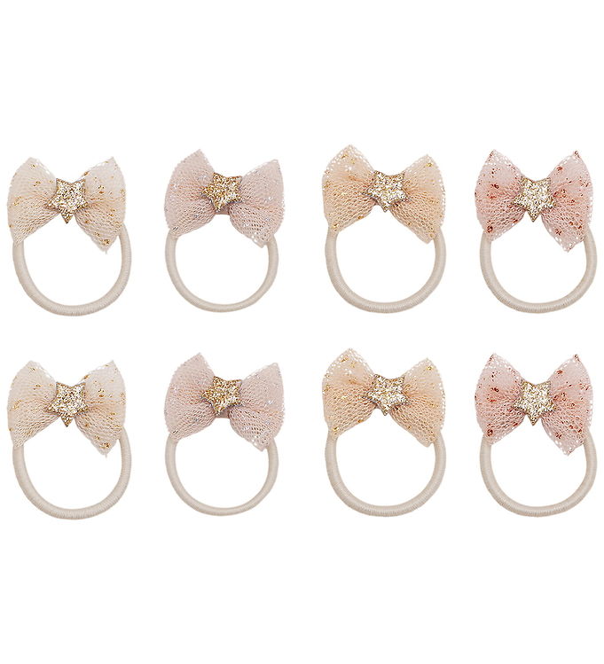 Mimi & Lula Hårelastikker - 8-Pak - Mini Tutu Bow Mimi & Lula Hårelastikker - 8-Pak - Mini Tutu Bow
