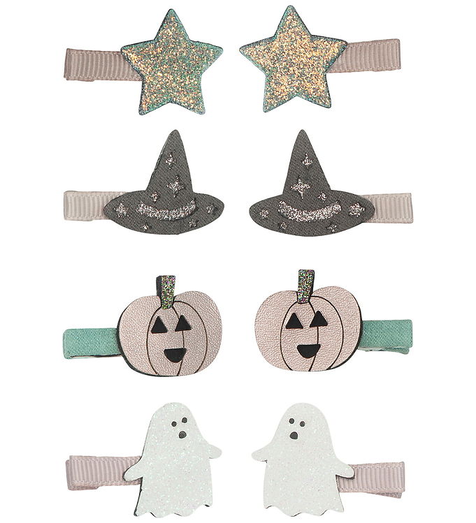 Mimi & Lula Hårklips - 8-Pak - Mini Halloween Mimi & Lula Hårklips - 8-Pak - Mini Halloween