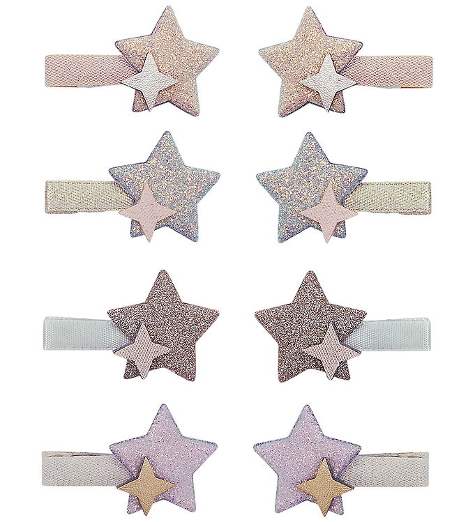 Mimi & Lula Hårklips - 8-Pak - Starlight Mimi & Lula Hårklips - 8-Pak - Starlight