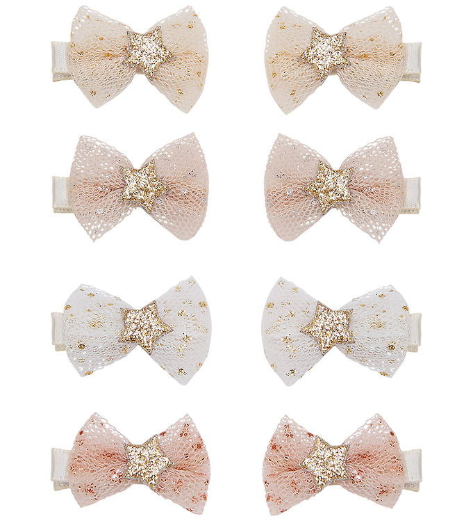 Mimi & Lula Hårklips - 8-Pak - Tutu Bow Mimi & Lula Hårklips - 8-Pak - Tutu Bow