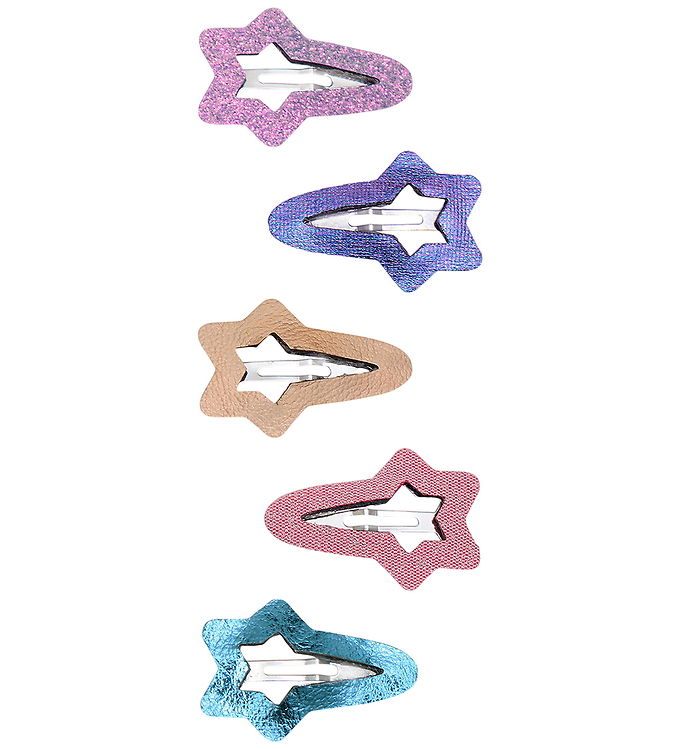 Mimi & Lula Hårspænder - 5-Pak - Mini Cut Out Star Mimi & Lula Hårspænder - 5-Pak - Mini Cut Out Star