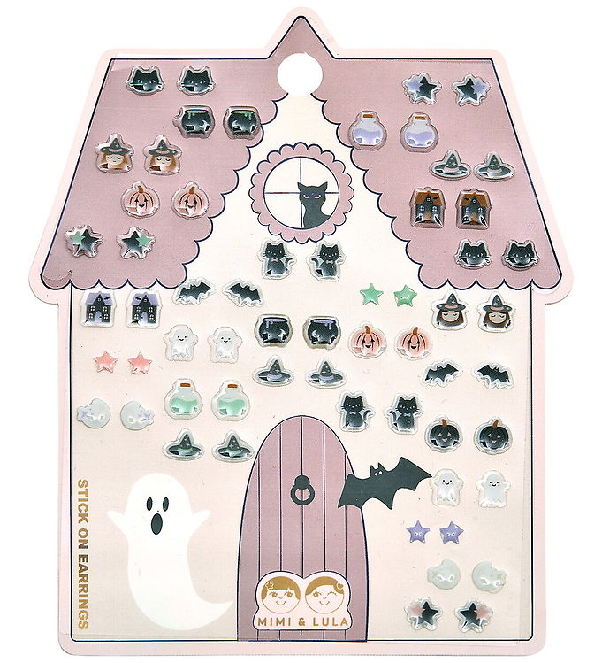 Mimi & Lula Ørestickers - 30 stk - Haunted House Mimi & Lula Ørestickers - 30 stk - Haunted House