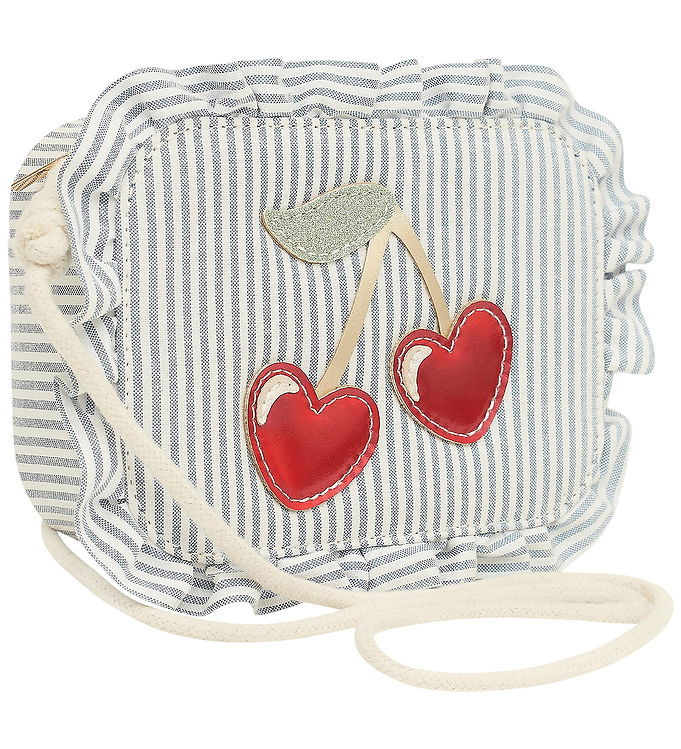 Mimi & Lula Skuldertaske - Striped Cherry Mon Cheri