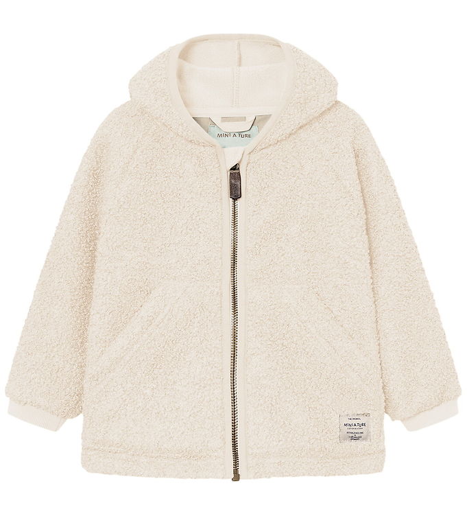 Mini A Ture Fleecejakke - MatLiff - Angora Cream Mini A Ture Fleecejakke - MatLiff - Angora Cream