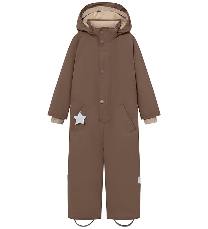 Mini A Ture Flyverdragt - MatWanni Fleece - Chestnut Brown Mini A Ture Flyverdragt - MatWanni Fleece - Chestnut Brown
