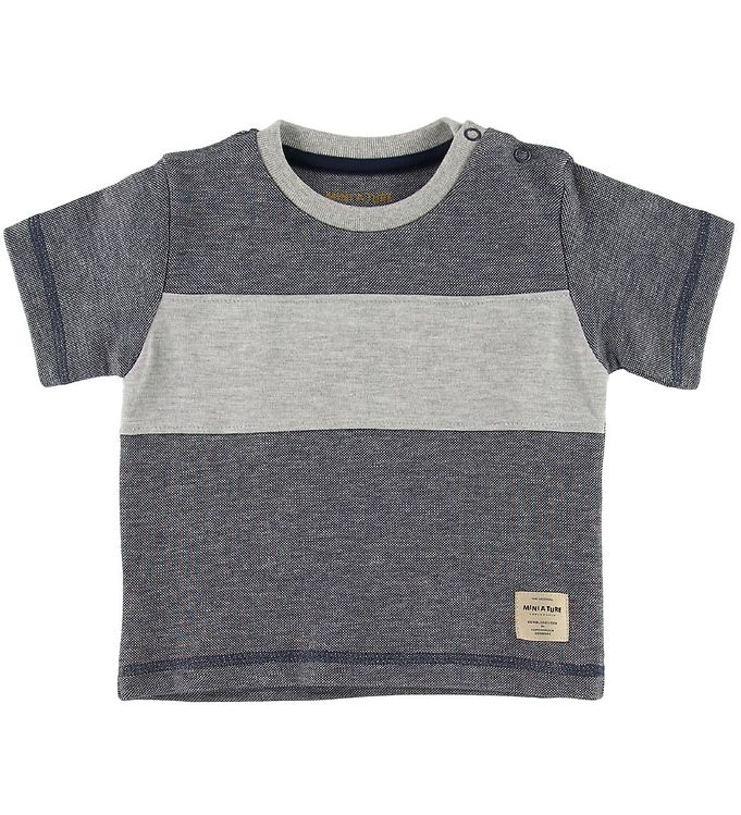 Mini A Ture T-shirt - Lyad - Ombre Blue Mini A Ture T-shirt - Lyad - Ombre Blue