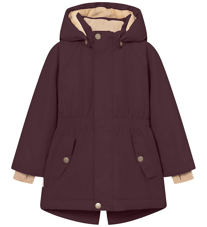 Mini A Ture Vinterjakke - MatVikania Fleece - Fudge Aubergine Mini A Ture Vinterjakke - MatVikania Fleece - Fudge Aubergine