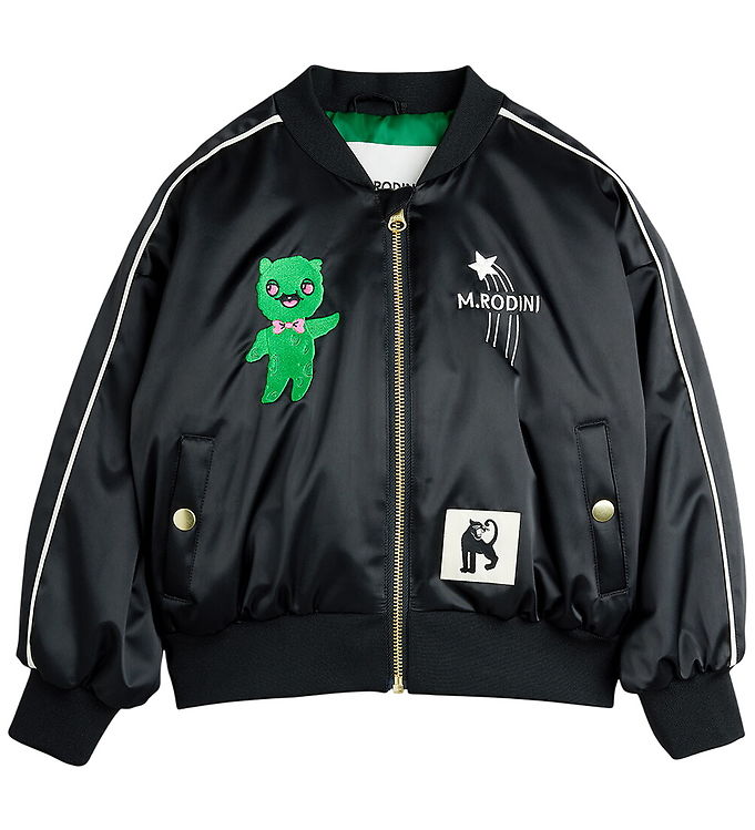 Mini Rodini Bomberbakke - United Aliens - Sort