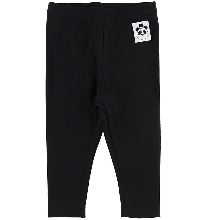 Mini Rodini Leggings - Basic - Sort Mini Rodini Leggings - Basic - Sort