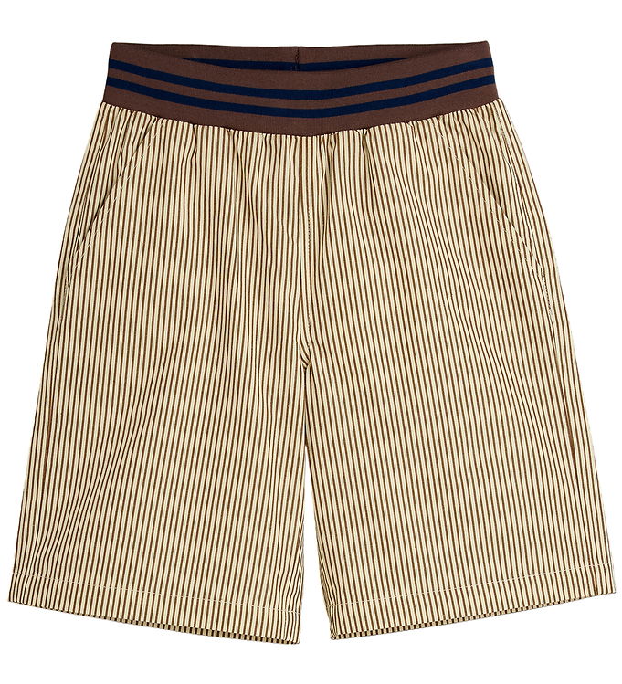 Mini Rodini Shorts - Poplin - Brun